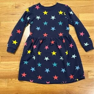 Primary Brand Cozy Fleece Star Dress ⭐️⭐️⭐️ Size 6-7
